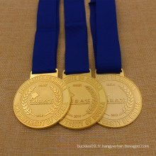 Médaille personnalisée Métal Mba School Award pour les étudiants Mba